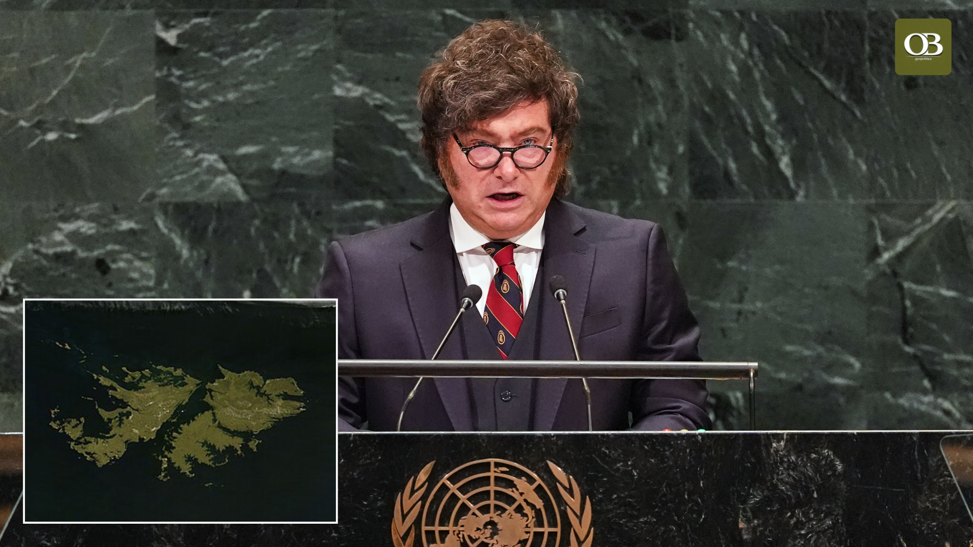 Milei defiende las Malvinas en la ONU con una postura implacable y seria