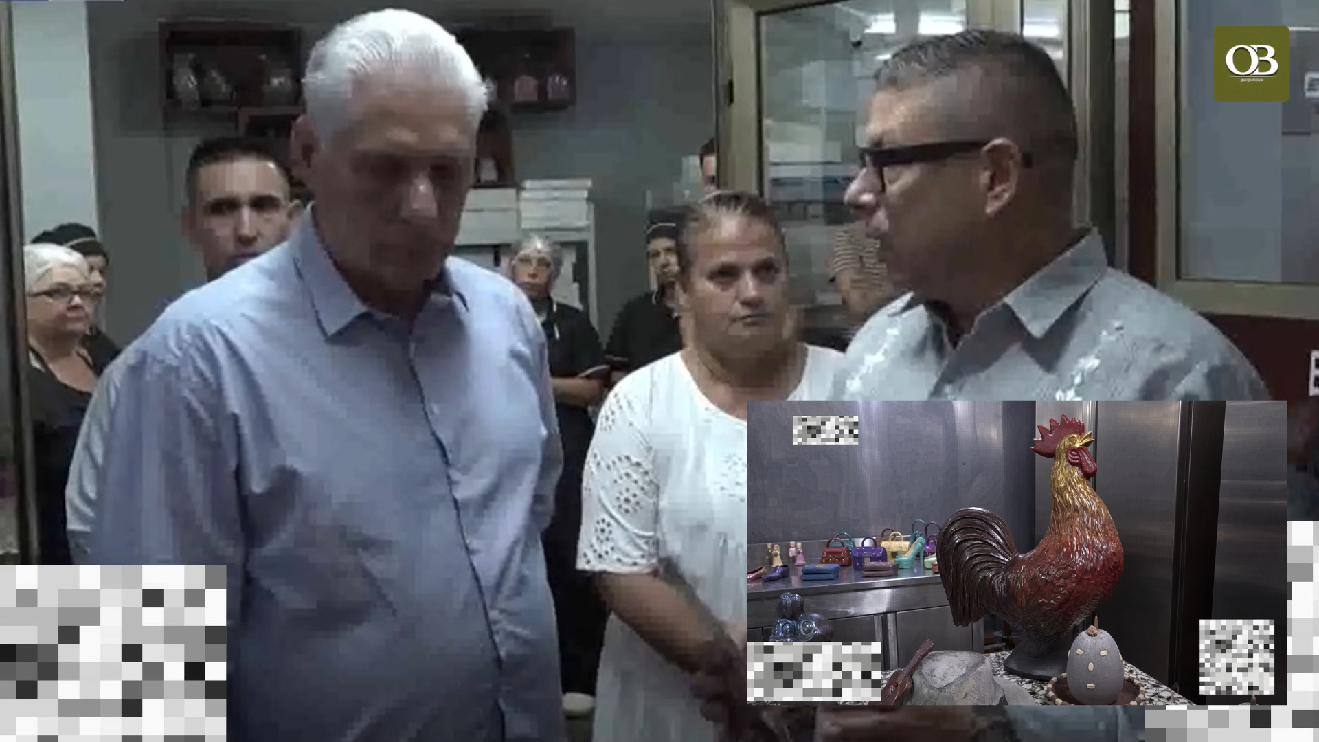 Indignación en La Lisa: el dictador cubano exhibe una chocolatería fina en medio de la miseria extrema