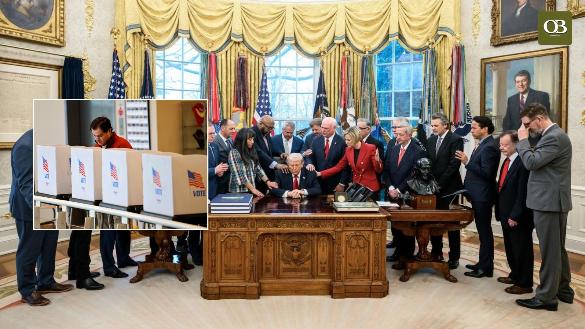 Trump exhibe cifras históricas ante las ‘midterms’