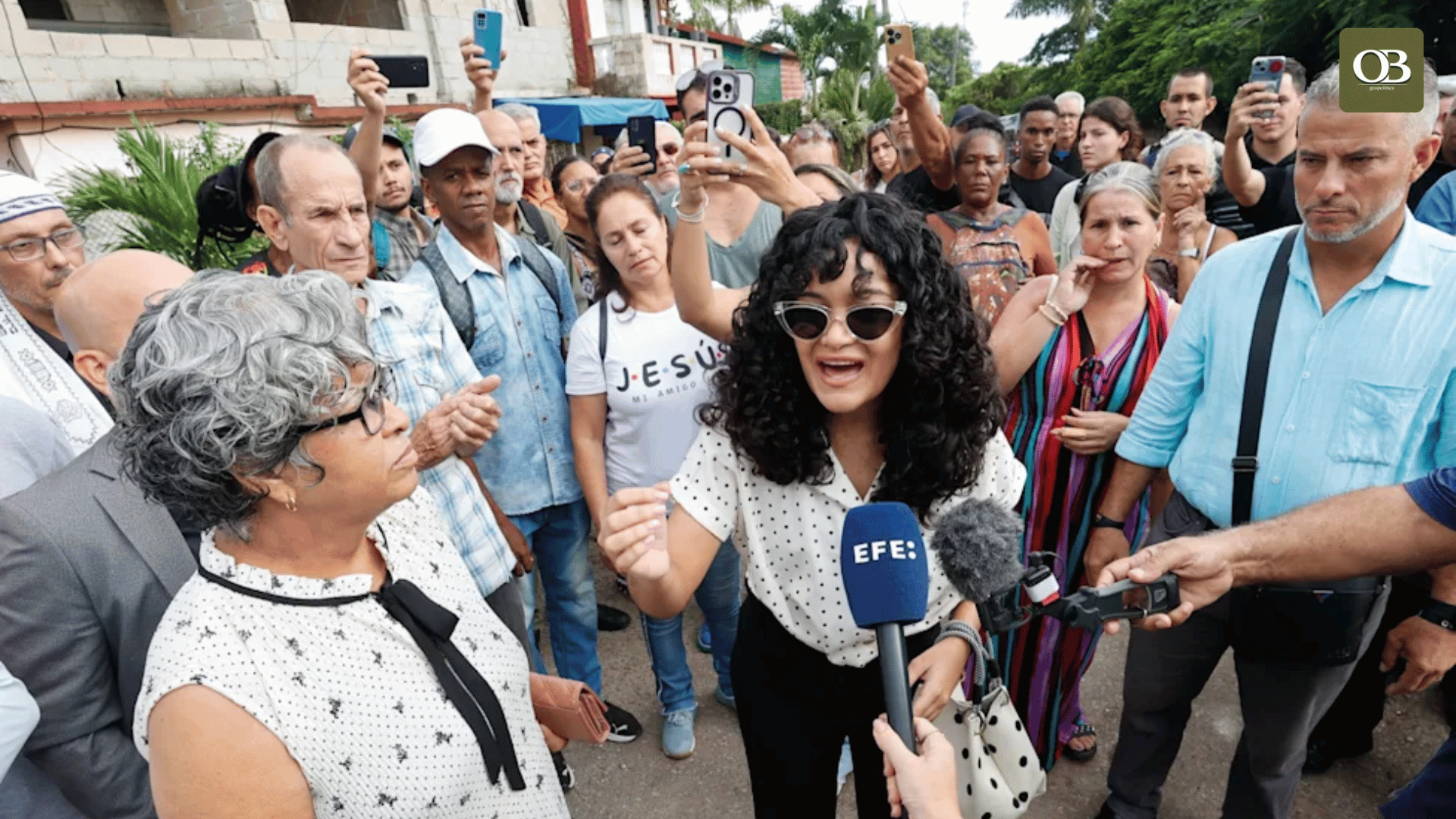 El respaldo de EE.UU. a Anna Bensi desquicia a la dictadura: el patético acto de repudio donde un comunista perdió la dentadura