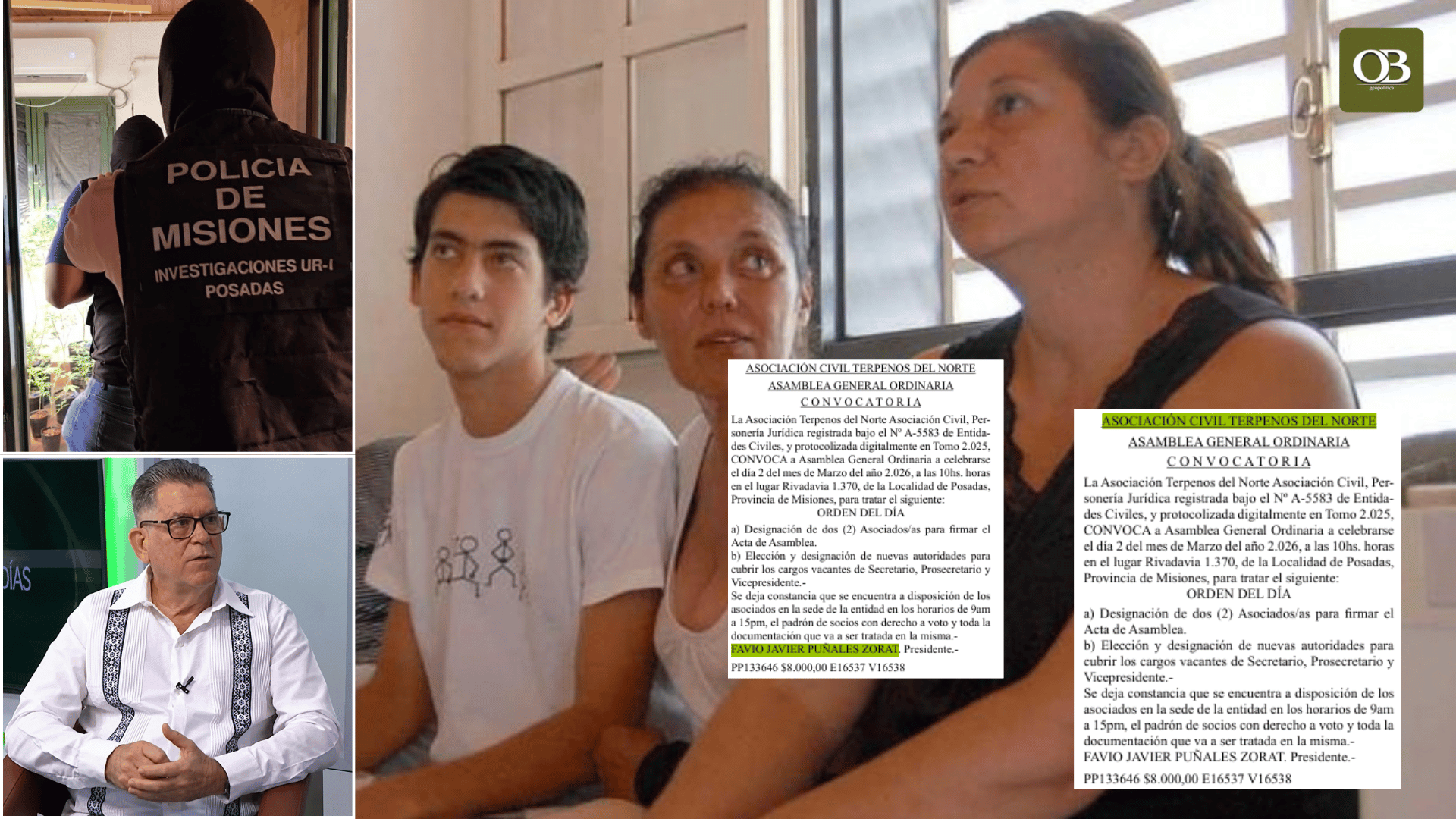 Funcionario castrista exige refrigerar comida sin luz, mientras su hijo dirige un cultivo de marihuana allanado por la policía en Argentina