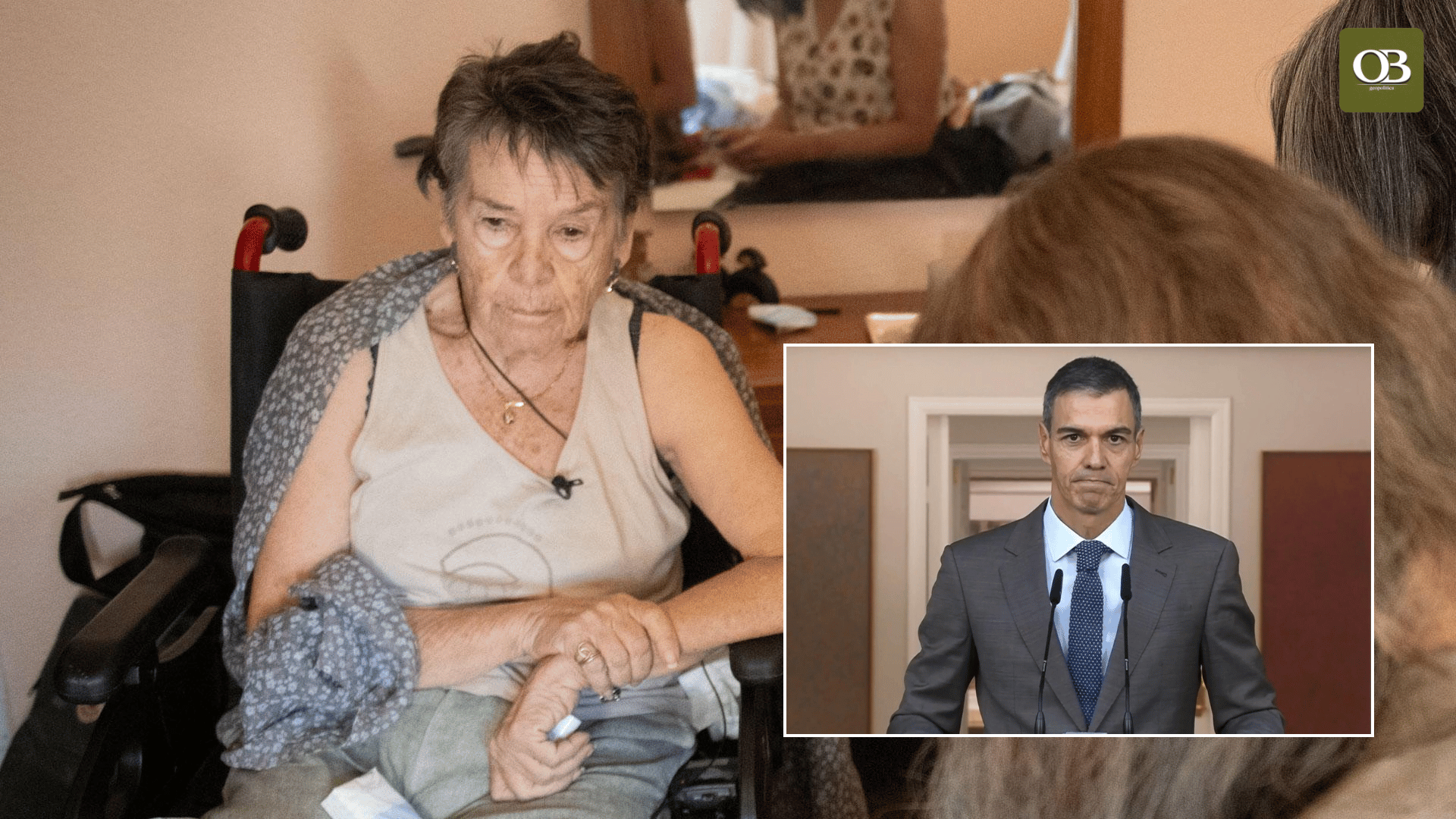 Mari Carmen le suplicó ayuda por carta contra su desahucio el año pasado y Moncloa la ignoró por completo