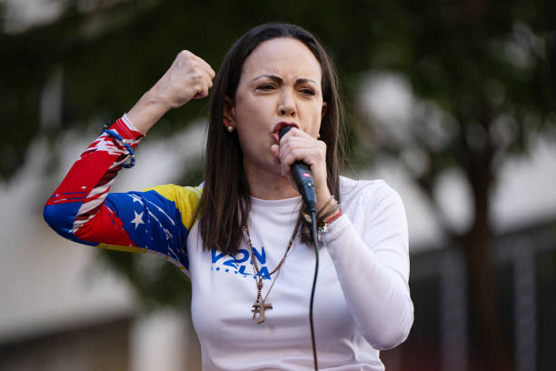 MARÍA CORINA MACHADO RESPALDA LA REELECCIÓN DE LA CONGRESISTA MARÍA ELVIRA SALAZAR EN FLORIDA