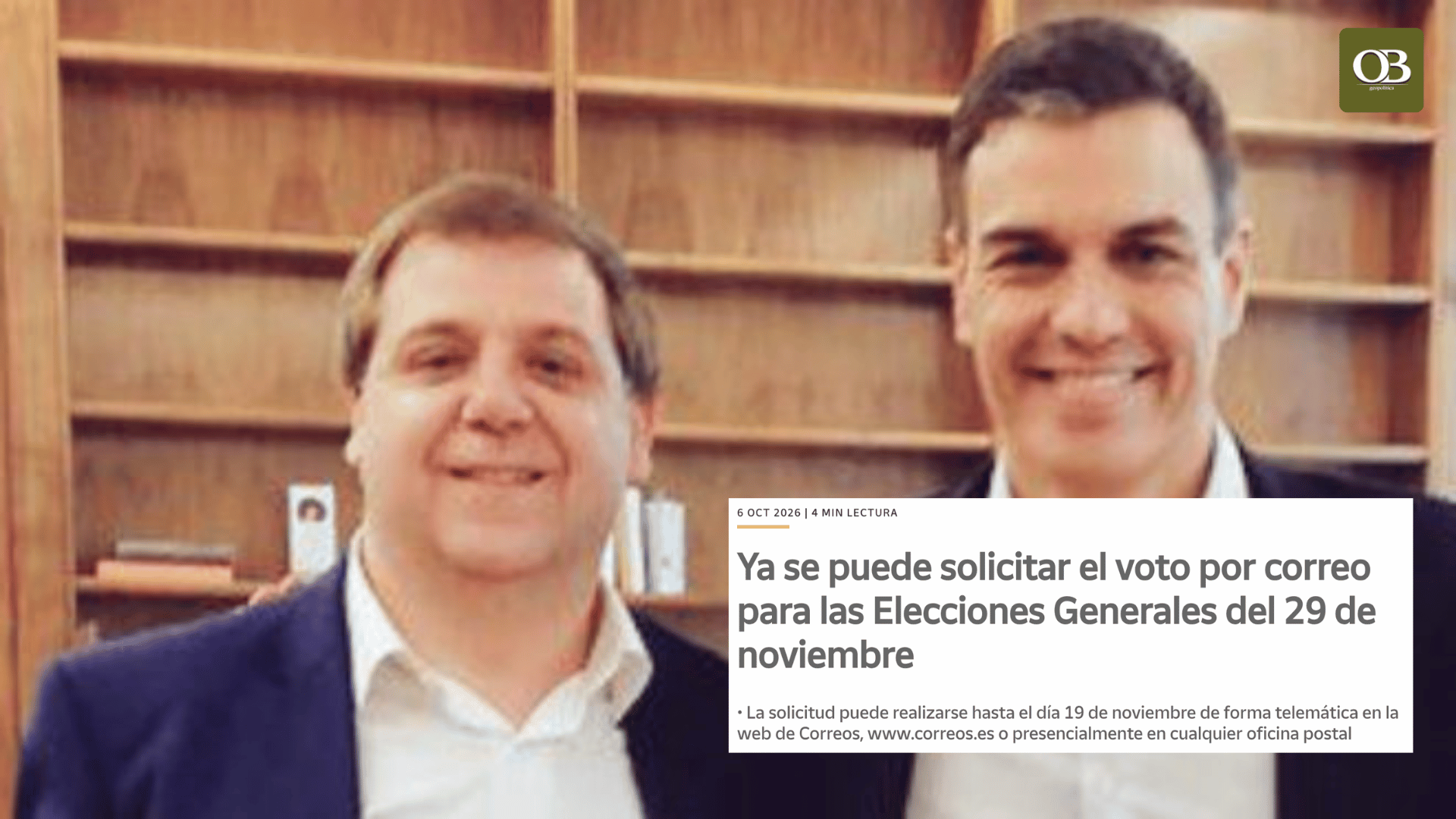 Solo cuatro unidades del sanchismo concentraron casi 200.000 votos opacos en el 23-J mientras Correos oculta los registros